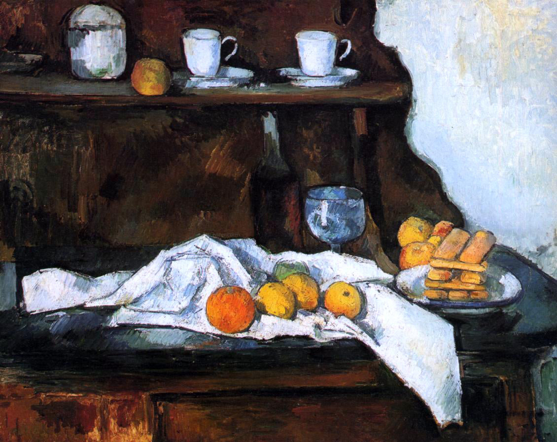 Paul Cezanne The Buffet - Hand Painted Oil Painting