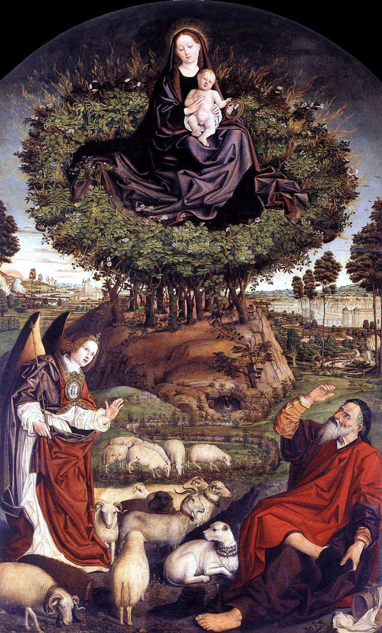 Nicolas Froment The Burning Bush - Hand Painted Oil Painting