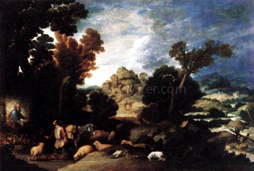 Francisco Collantes The Burning Bush - Hand Painted Oil Painting
