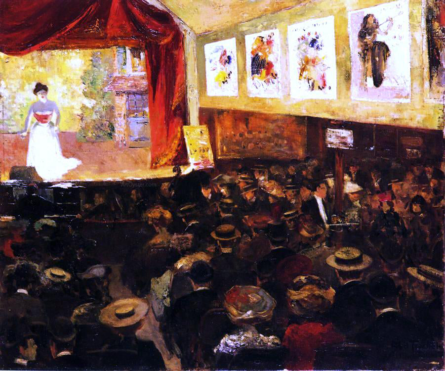  Louis Abel-Truchet The Cafe-Concert - Hand Painted Oil Painting