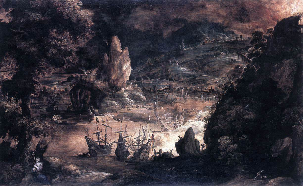 Kerstiaen Keuninck The Calamities of Humanity - Hand Painted Oil Painting