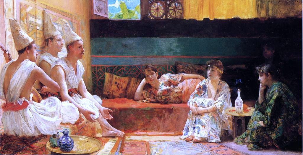 Henry Siddons Mowbray The Calenders - Hand Painted Oil Painting