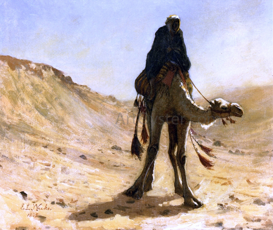 Edwin Lord Weeks A Camel Rider - Hand Painted Oil Painting