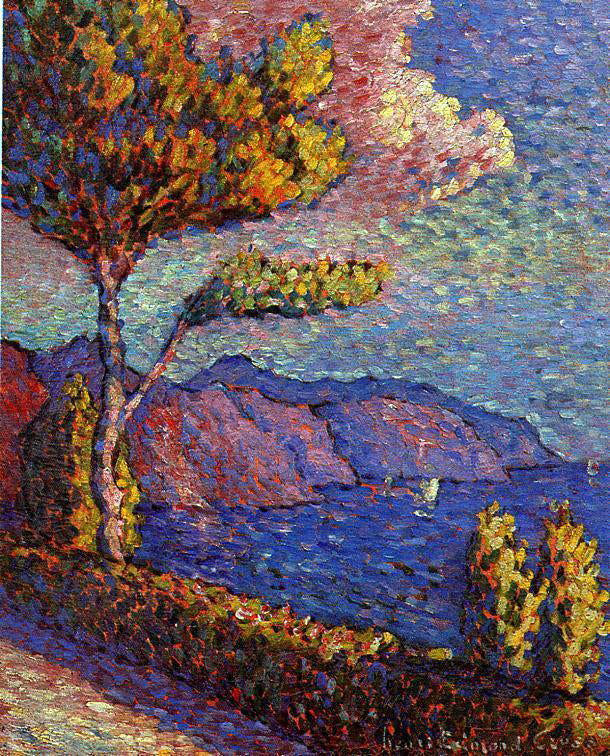Henri Edmond Cross The Canal near St. Tropez - Hand Painted Oil Painting