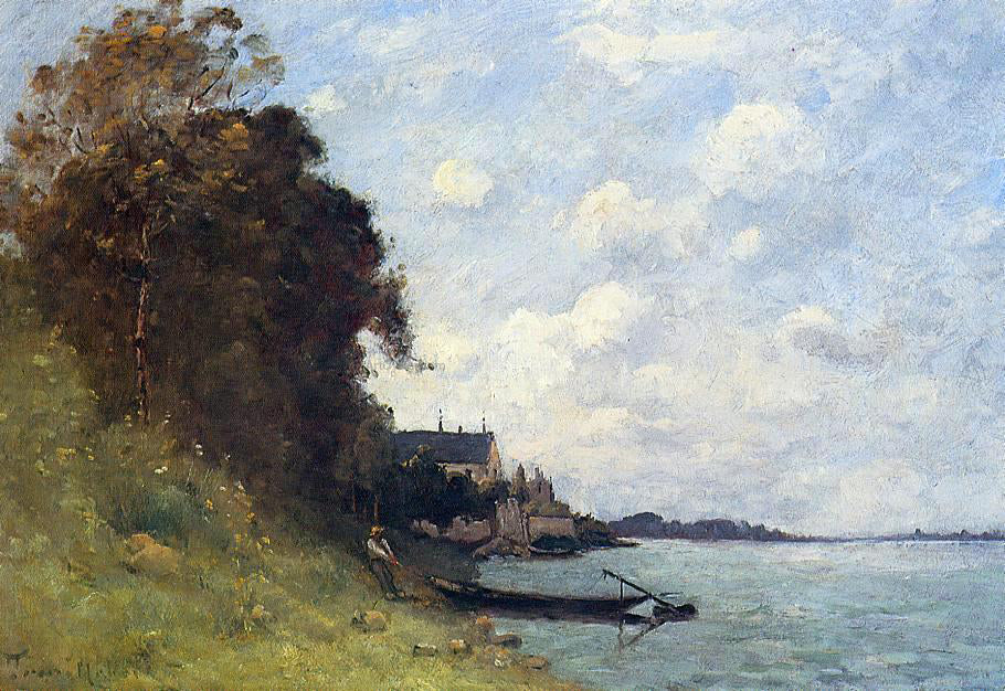 Paul Desire Trouillebert The Canotier - Hand Painted Oil Painting