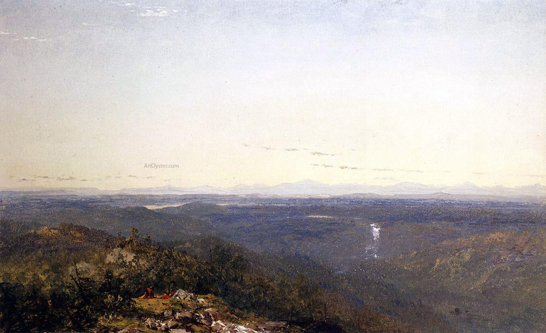 John Frederick Kensett The Catskills - Hand Painted Oil Painting
