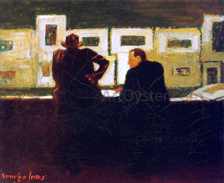  George Luks The Chapman Gallery - Hand Painted Oil Painting