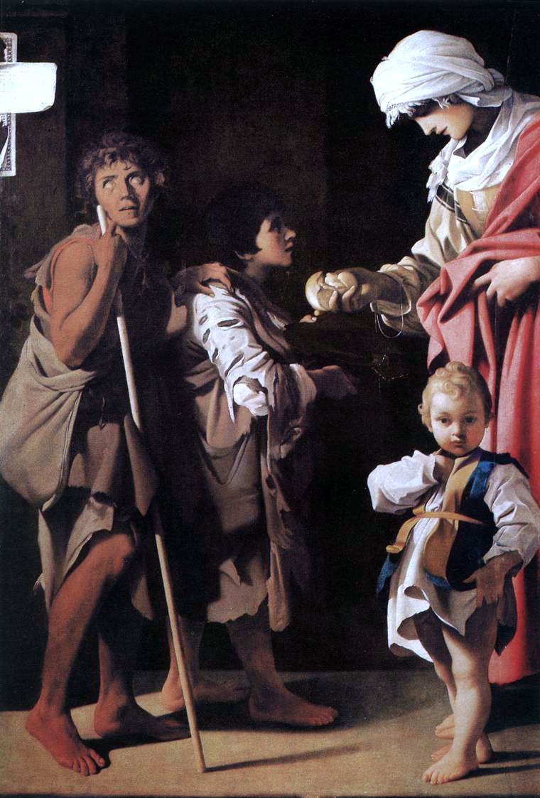 Bartolomeo Schedoni The Charity - Hand Painted Oil Painting