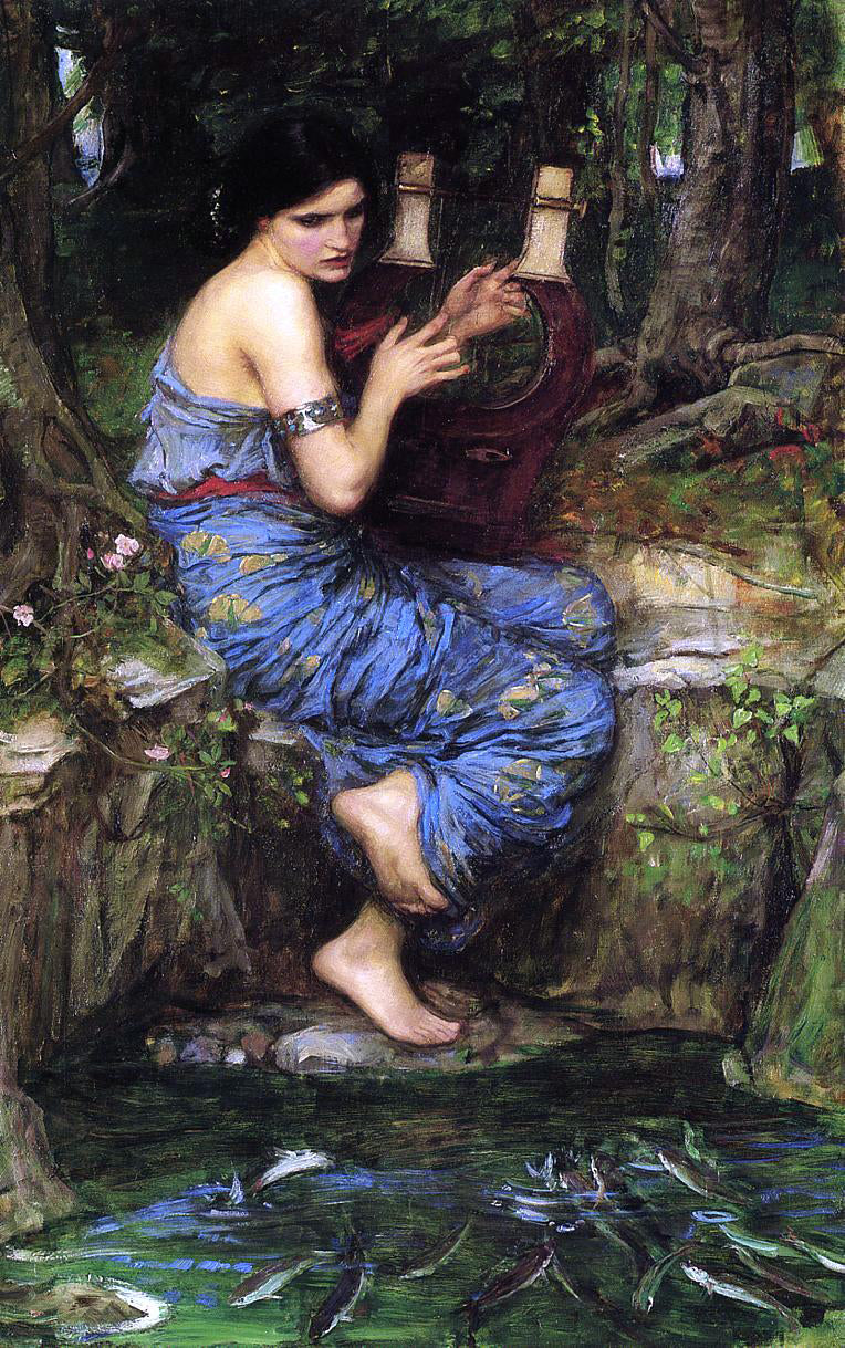 John William Waterhouse The Charmer - Hand Painted Oil Painting