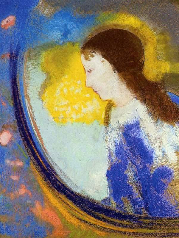 Odilon Redon The Child in a Sphere of Light - Hand Painted Oil Painting