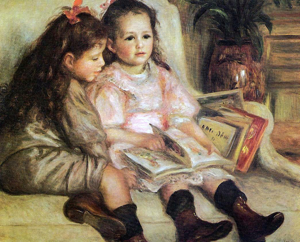 Pierre Auguste Renoir The Children of Martial Caillebotte - Hand Painted Oil Painting