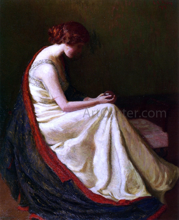 Lilla Cabot Perry The Chrystal Gazer - Hand Painted Oil Painting