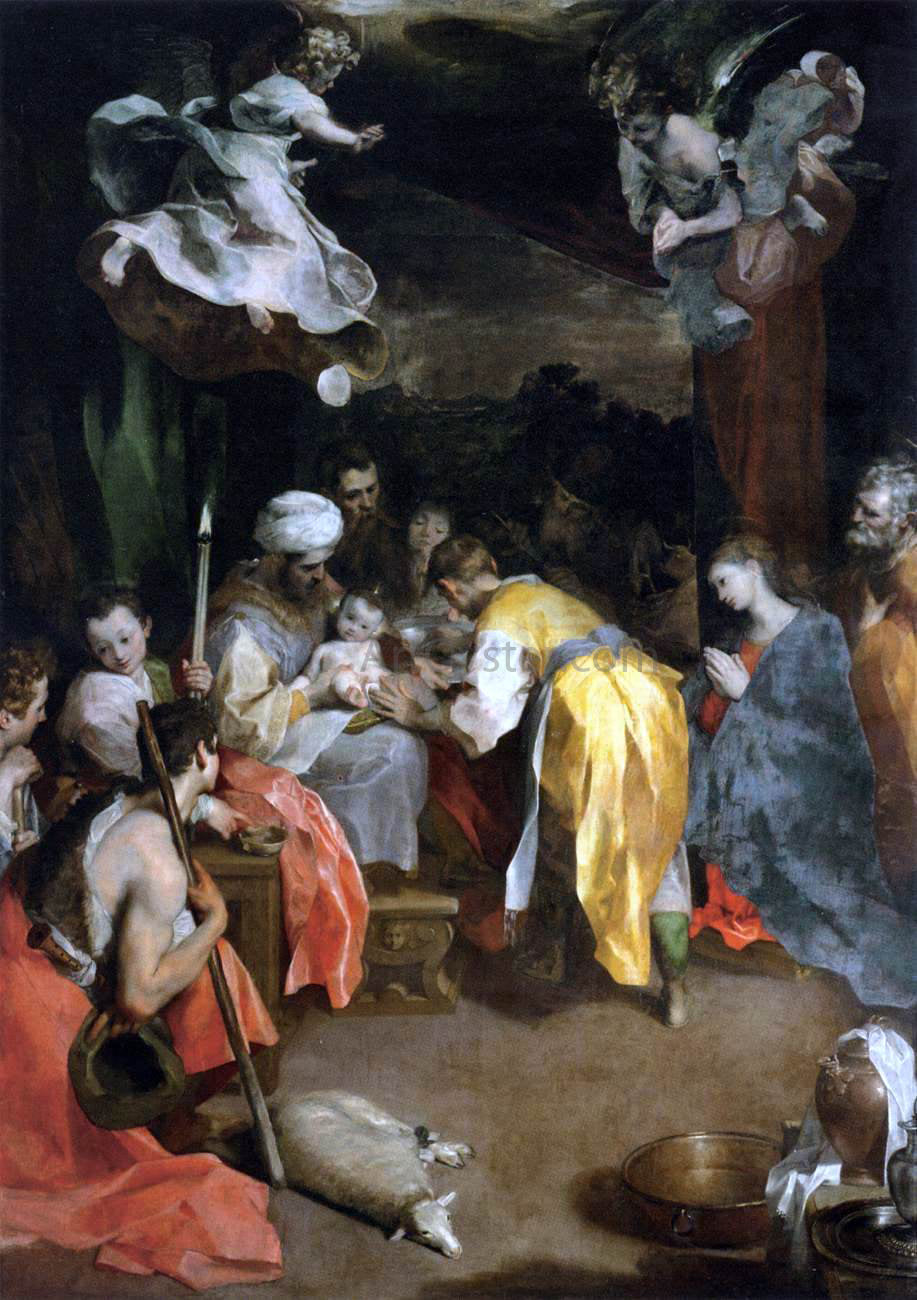  Federico Fiori Barocci The Circumcision - Hand Painted Oil Painting