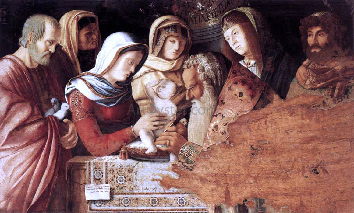 Marco Marziale The Circumcision - Hand Painted Oil Painting