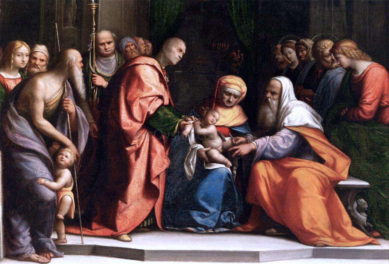 Garofalo The Circumcision - Hand Painted Oil Painting