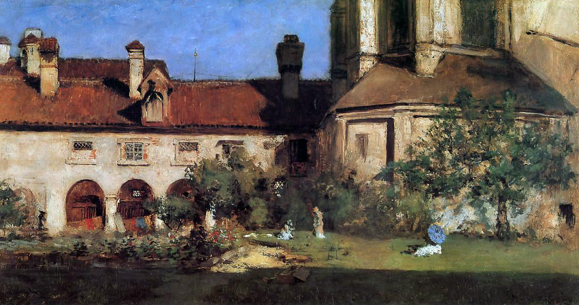  William Merritt Chase The Cloisters - Hand Painted Oil Painting