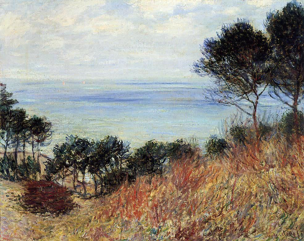 Claude Oscar Monet The Coast of Varengeville - Hand Painted Oil Painting
