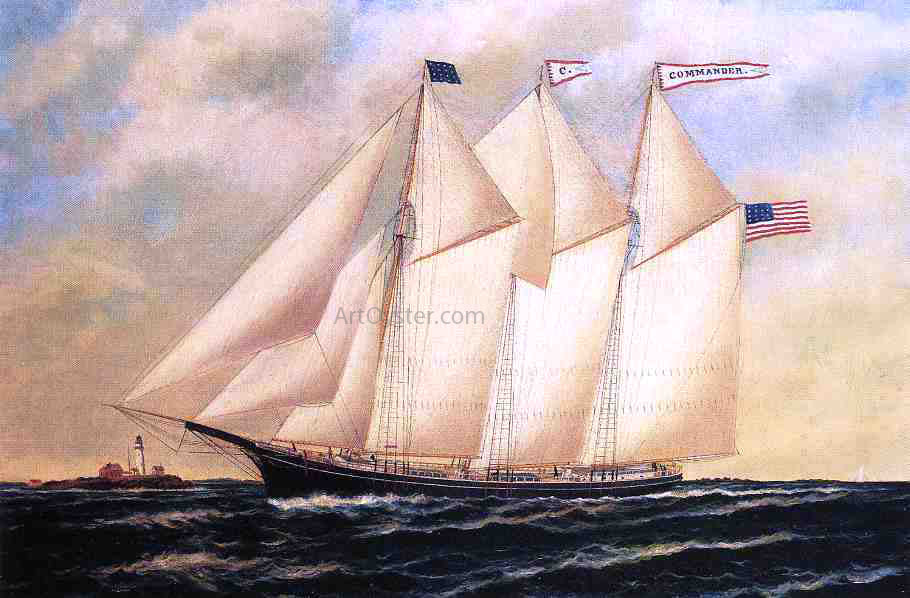 William Pierce Stubbs The Commander - Hand Painted Oil Painting