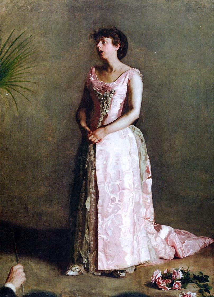 Thomas Eakins The Concert Singer - Hand Painted Oil Painting