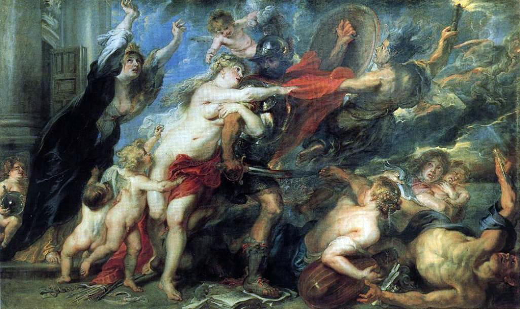 Peter Paul Rubens The Consequences of War - Hand Painted Oil Painting
