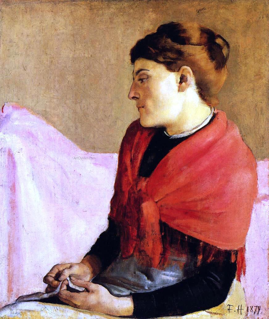 Ferdinand Hodler The Convalescent - Hand Painted Oil Painting