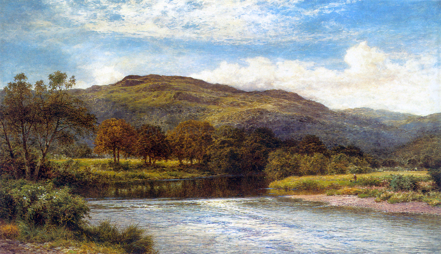 Benjamin Williams Leader The Conway Near Bettws y Coed - Hand Painted Oil Painting