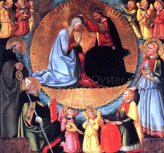 Bicci Di Neri The Coronation of the Virgin - Hand Painted Oil Painting