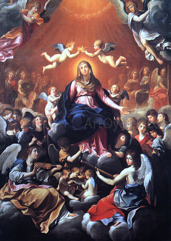  Guido Reni The Coronation of the Virgin - Hand Painted Oil Painting