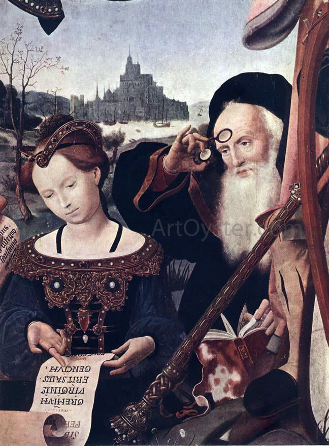 Jan Provost The Coronation of the Virgin (detail) - Hand Painted Oil Painting