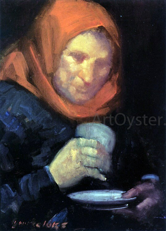 George Luks The Countess - Hand Painted Oil Painting
