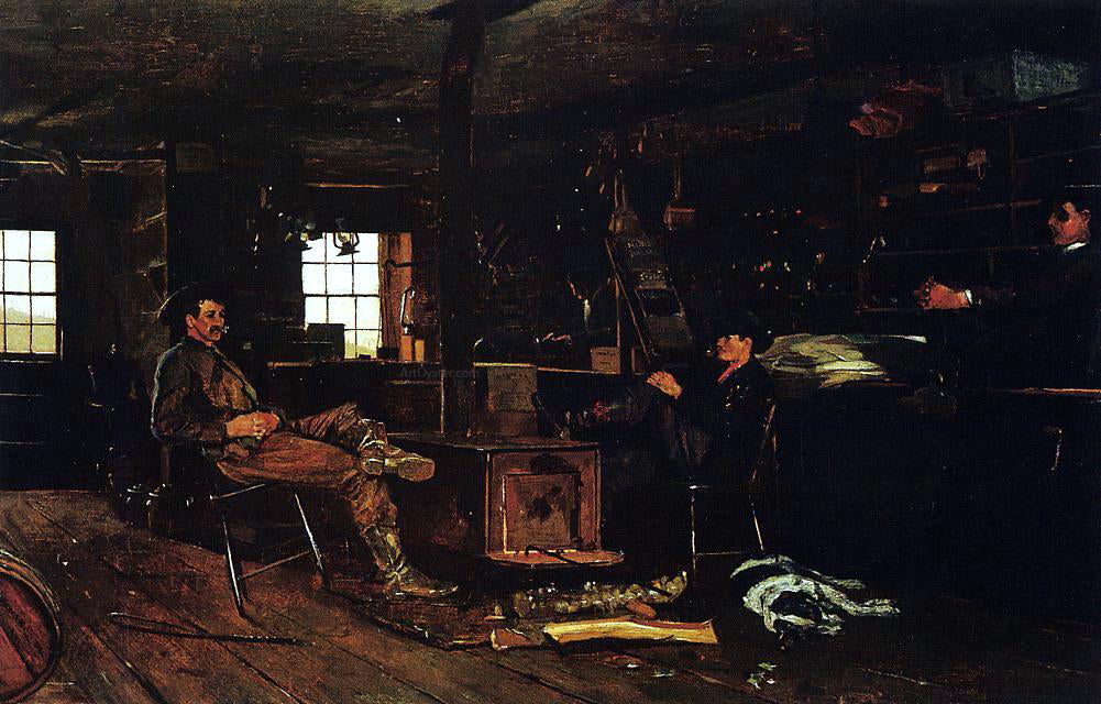 Winslow Homer The Country Store (also known as A Rainy Day in the Country) - Hand Painted Oil Painting