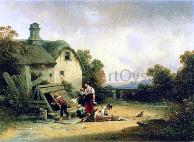 Joshua Shaw The Country Well - Hand Painted Oil Painting