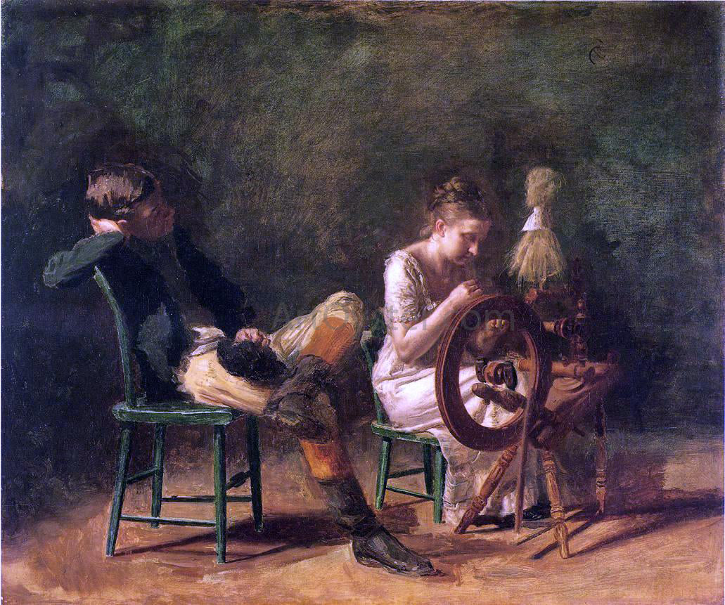 Thomas Eakins The Courtship - Hand Painted Oil Painting