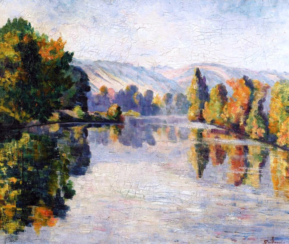 Armand Guillaumin The Creuse in Autumn - Hand Painted Oil Painting