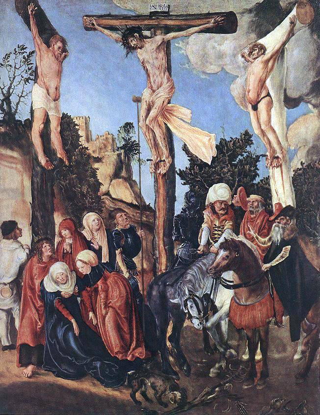 The Elder Lucas Cranach The Crucifixion - Hand Painted Oil Painting