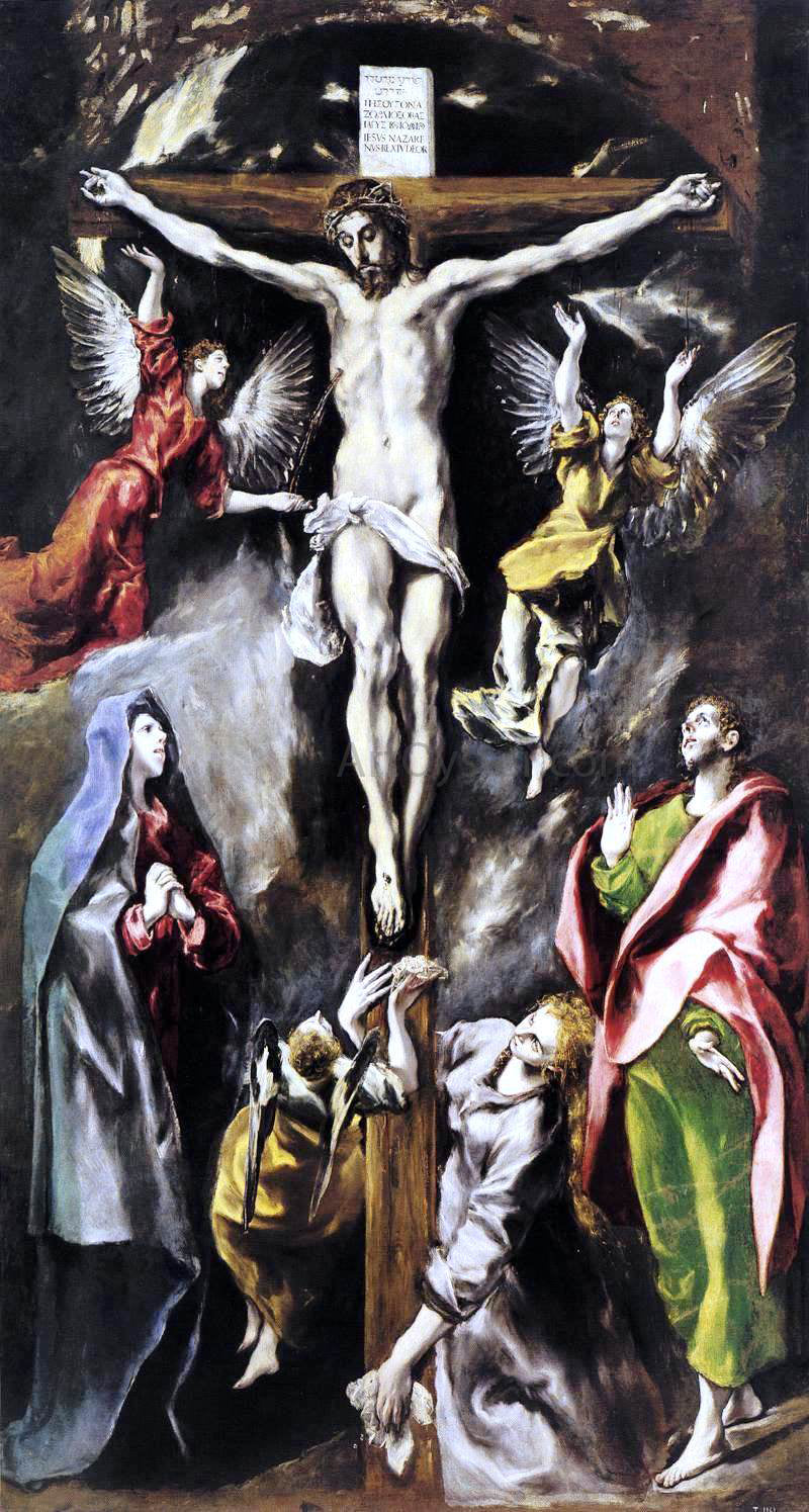El Greco The Crucifixion - Hand Painted Oil Painting