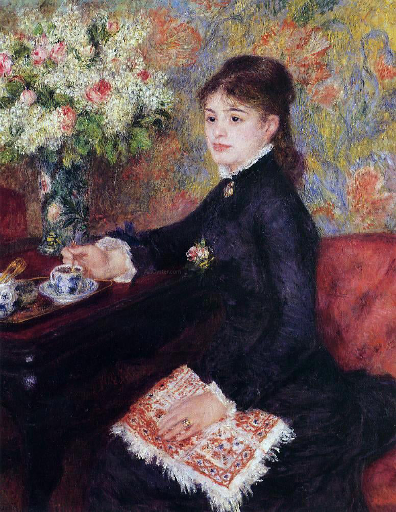 Pierre Auguste Renoir The Cup of Chocolate - Hand Painted Oil Painting