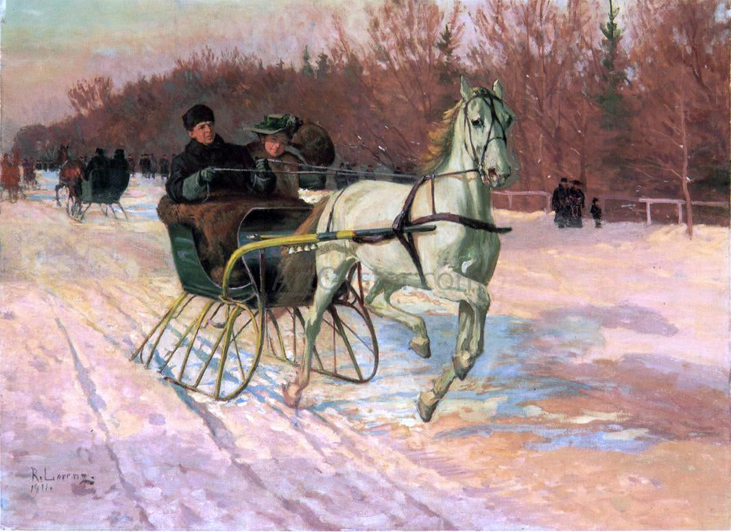 Richard Lorenz The Cutter - Hand Painted Oil Painting