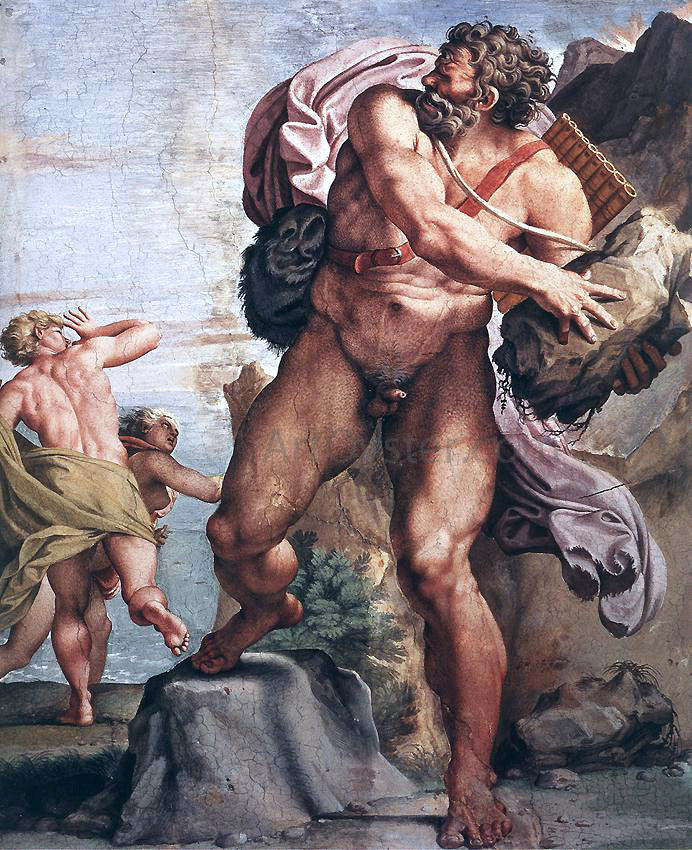 Annibale Carracci The Cyclops Polyphemus - Hand Painted Oil Painting