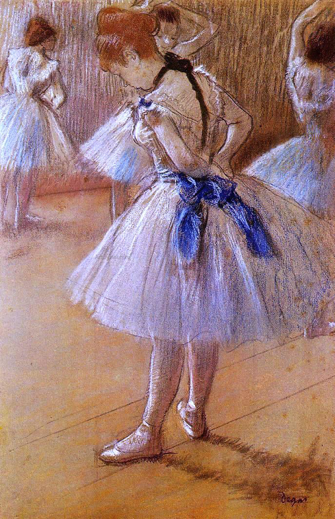 Edgar Degas The Dance Studio - Hand Painted Oil Painting