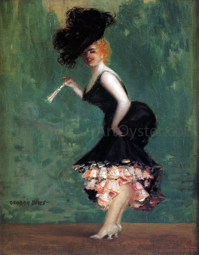 George Luks The Dancers - Hand Painted Oil Painting
