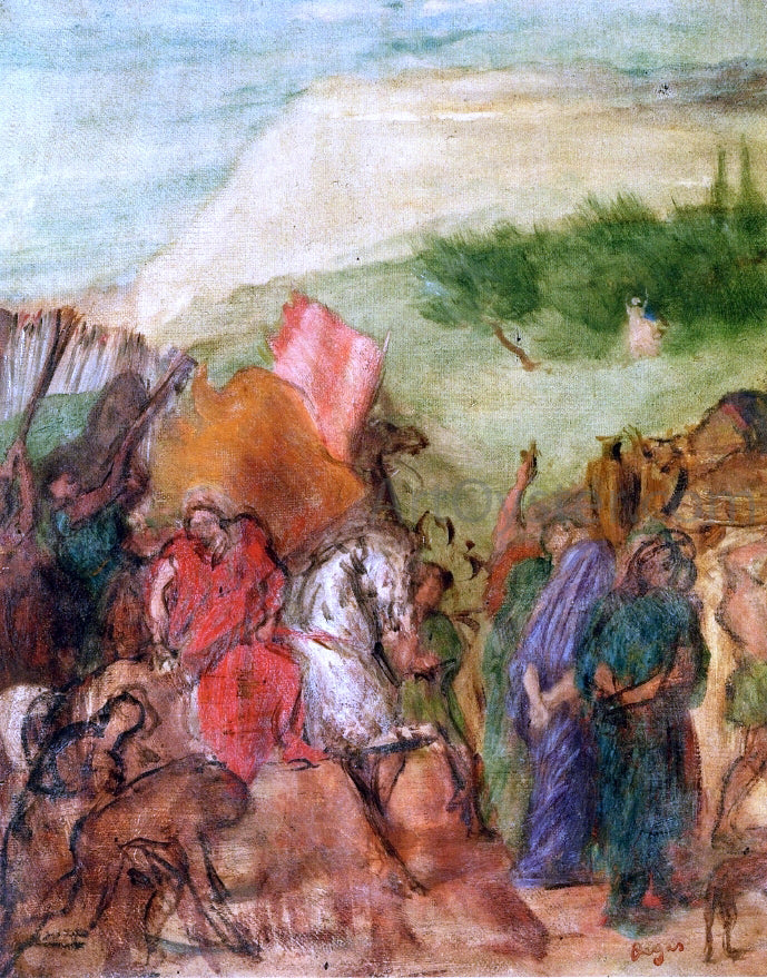 Edgar Degas The Daughter of Jephta (study) - Hand Painted Oil Painting