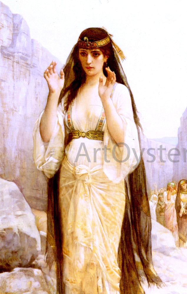 Alexandre Cabanel The Daughter of Jephthah - Hand Painted Oil Painting