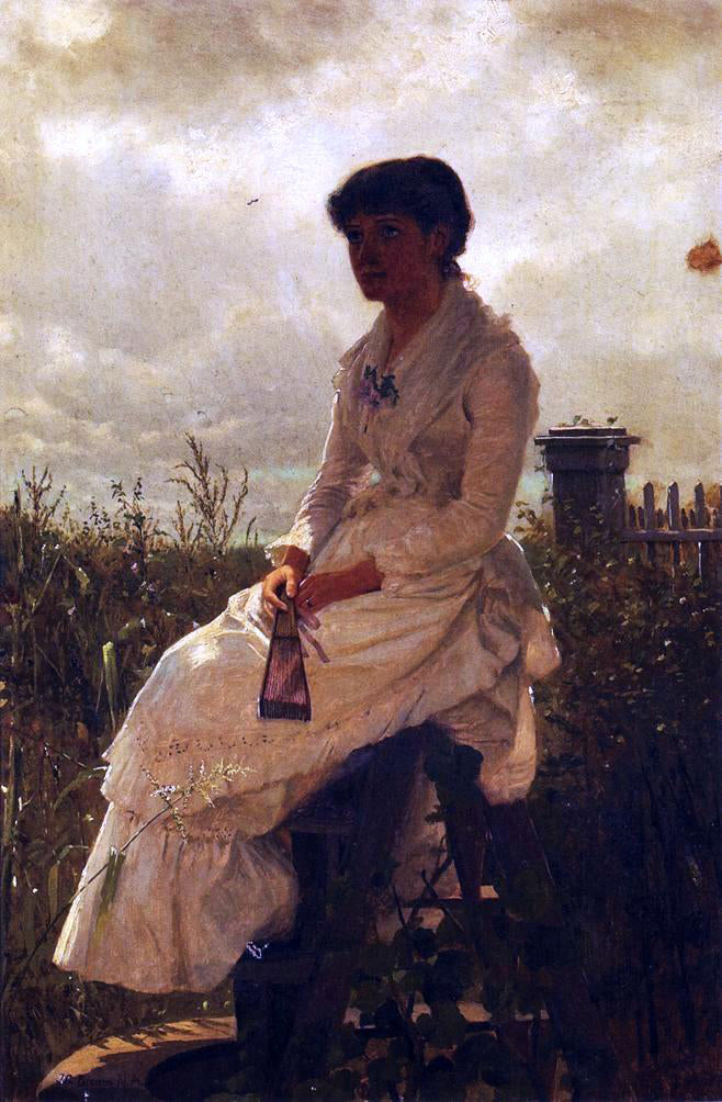 John George Brown The Daydream - Hand Painted Oil Painting