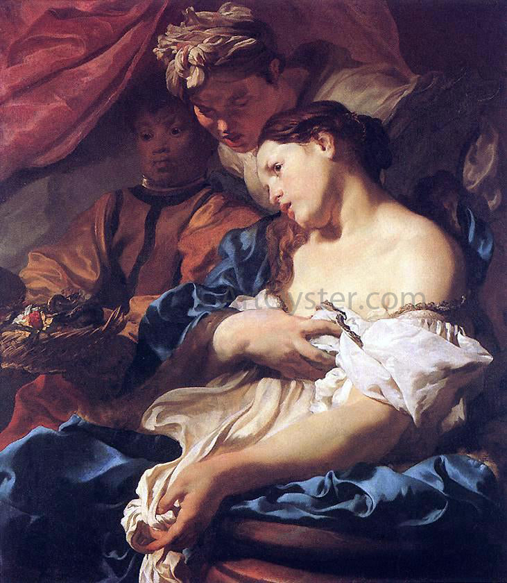 Johann Liss The Death of Cleopatra - Hand Painted Oil Painting