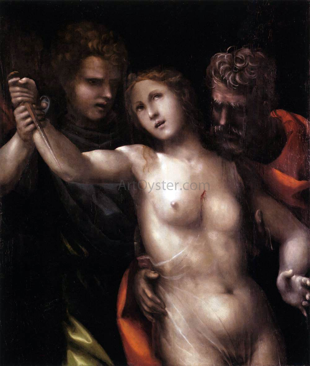  Il Sodoma The Death of Lucretia - Hand Painted Oil Painting