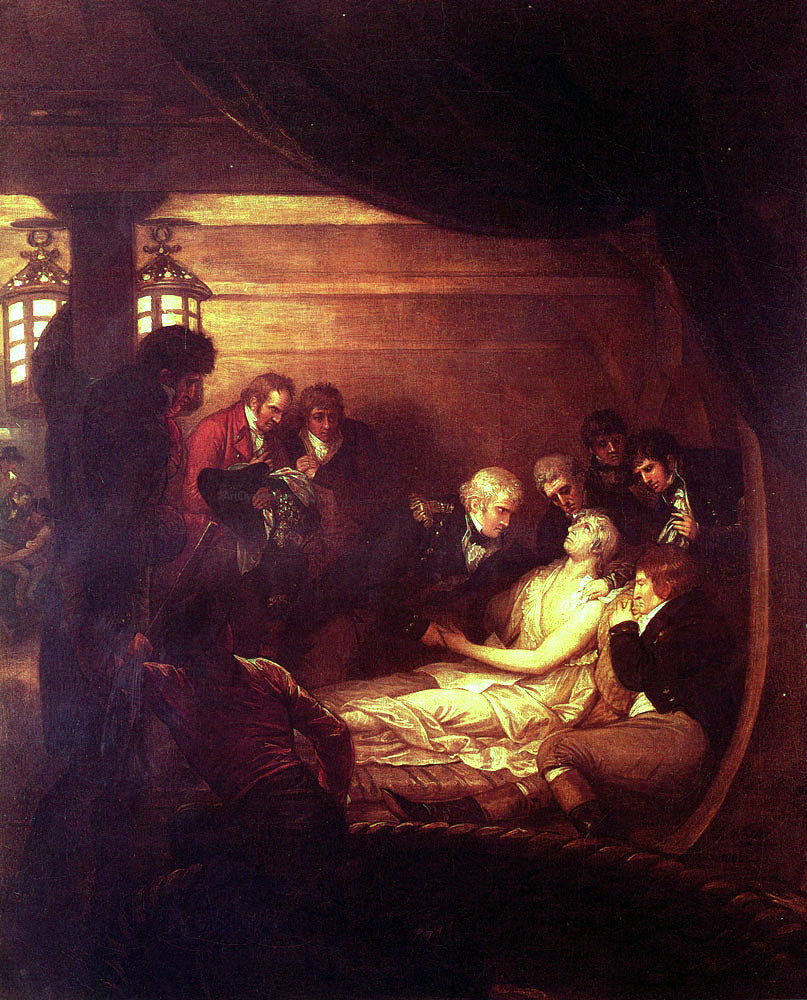  Benjamin West The Death Of Nelson - Hand Painted Oil Painting