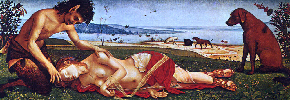 Piero Di Cosimo The Death of Procris - Hand Painted Oil Painting