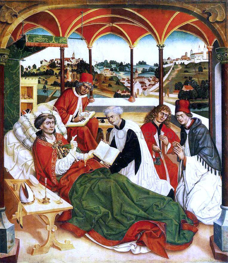 Jan Polack The Death of St Corbinian - Hand Painted Oil Painting