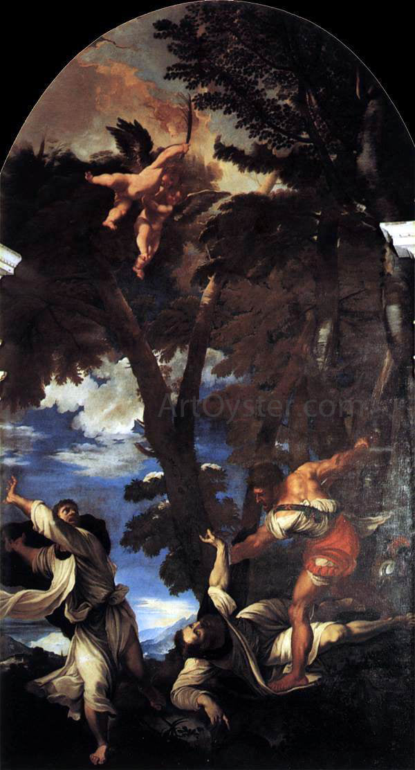 Titian The Death of St Peter Martyr - Hand Painted Oil Painting
